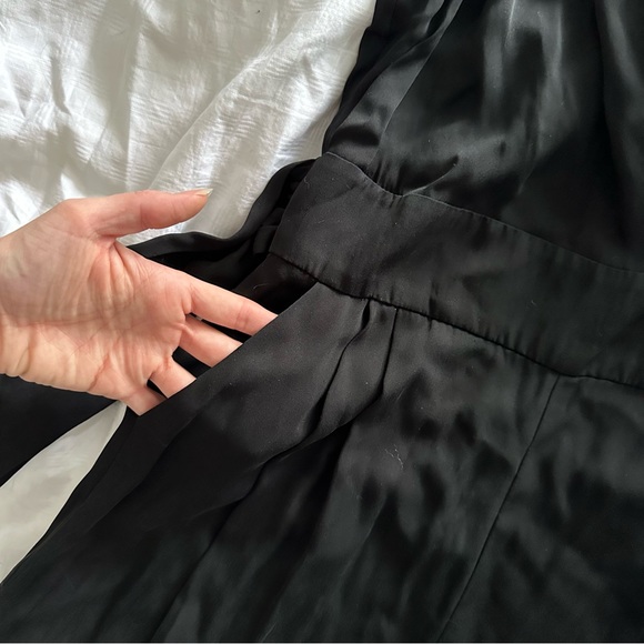 Catherine Malandrino Favorites Marion silk crepe sleeveless jumpsuit black - Picture 4 of 14